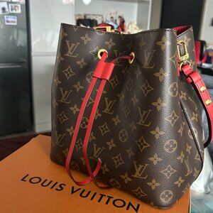 LOUIS VUITTON Monogram NeoNoe Bucket Bag-No Box
